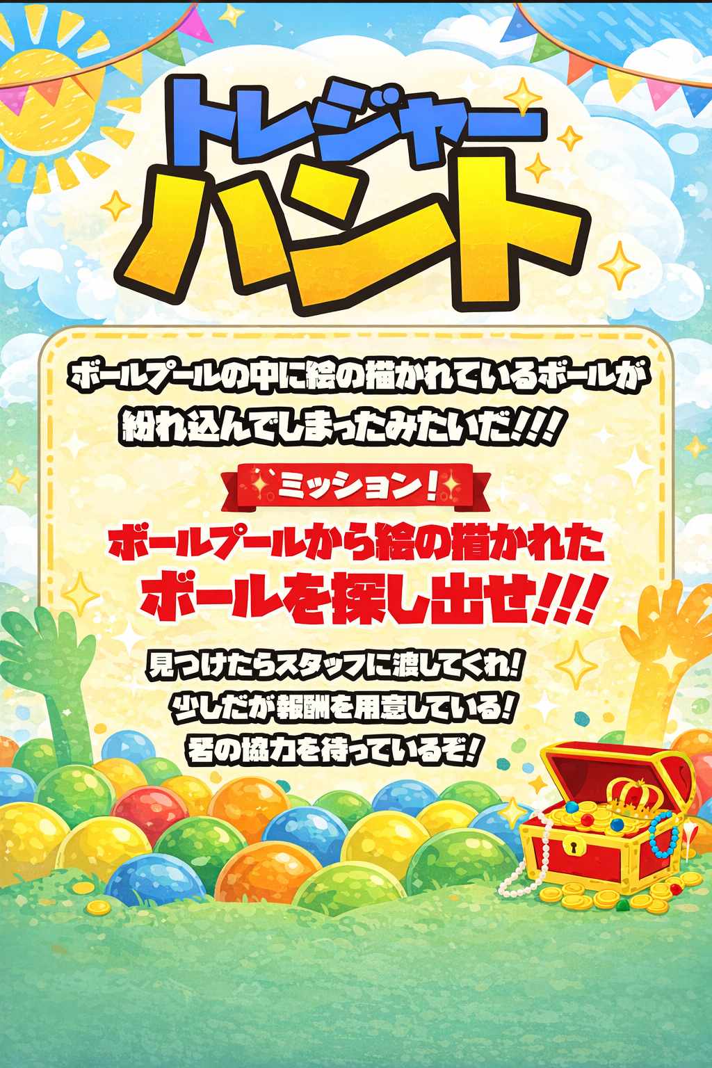 トレジャーハントイベント